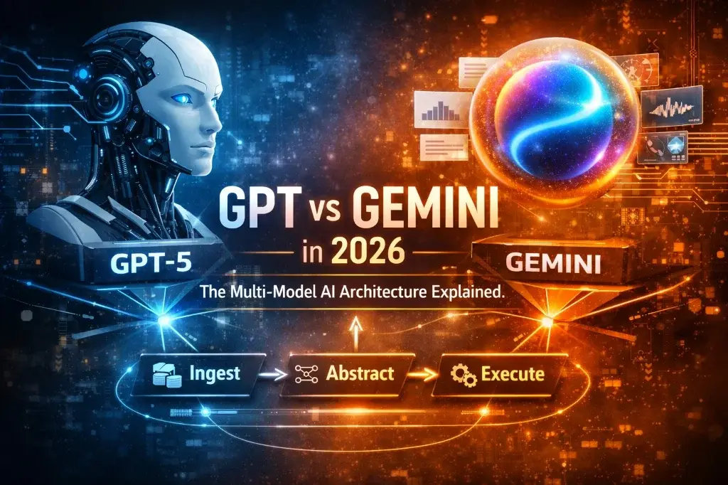 GPT-5 vs Gemini in 2026: The Real Architecture Behind Multi-Model AI Workflows