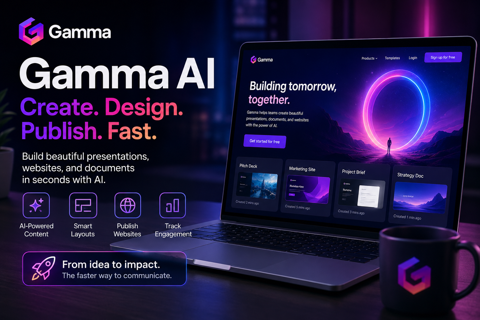 Gamma AI for Fast Website Pages and Smart Layouts