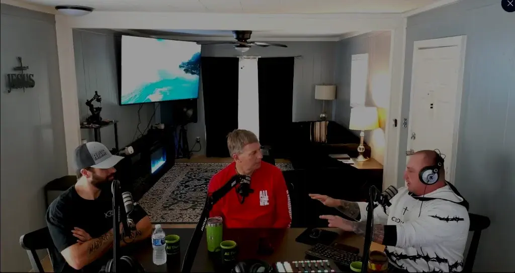 Studio Background Professional Podcasting Studio Background