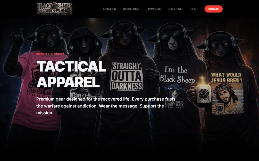 Custom Tactical Merch & Apparel Store